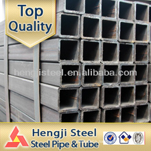 Black Rectangular Square tube Hollow Section made in Tianjin